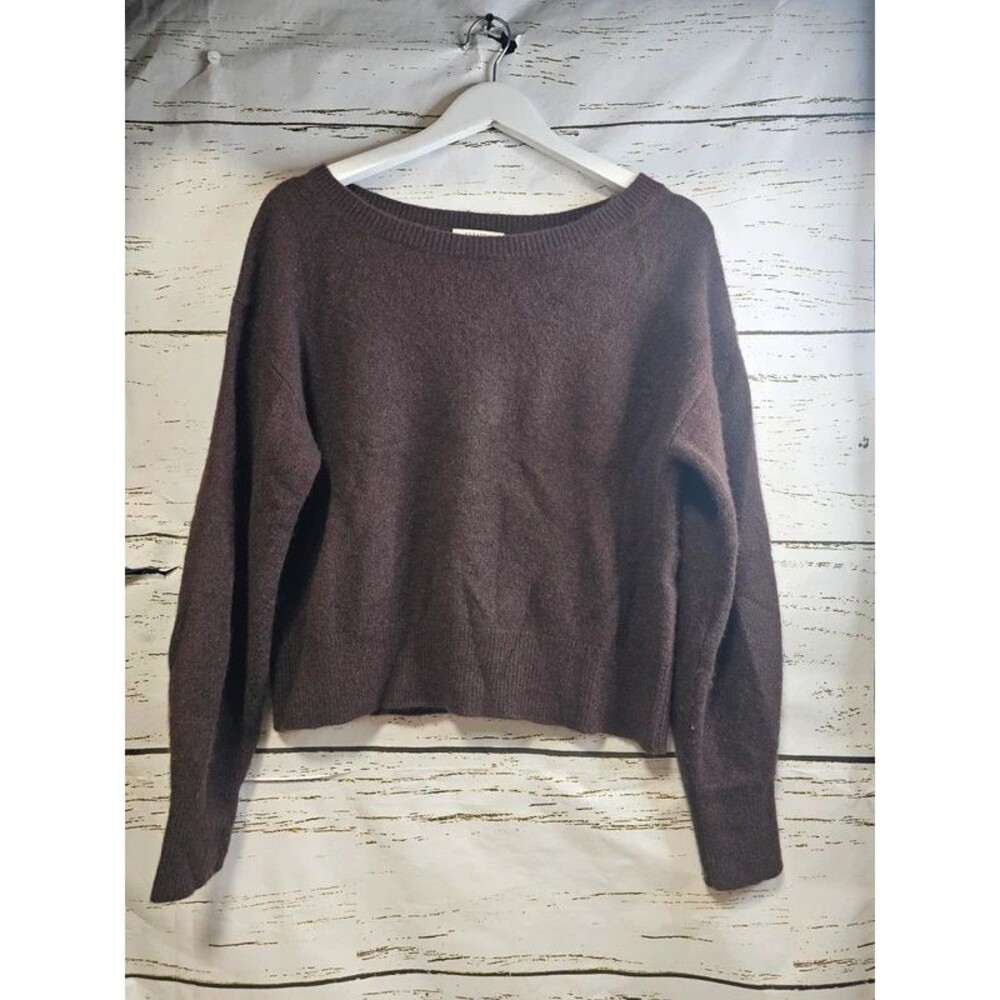 Babaton Aritzia 100% Cashmere Sweater Brown Size M
